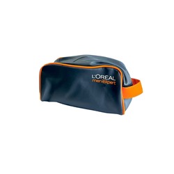 Косметичка Лориаль Men дорожная серая 22*10*9см