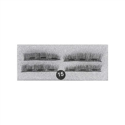 Nail Art Магнитные накладные ресницы на трех магнитах 15