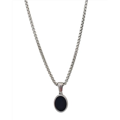 Кулон из стали на цепочке