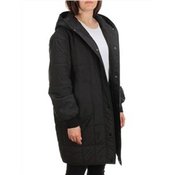 22332 BLACK Куртка демисезонная женская (50 гр. синтепон)