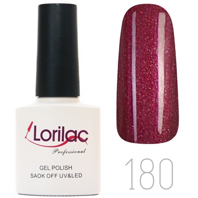 Гель лак Lorilac Professional № 180 10 ml