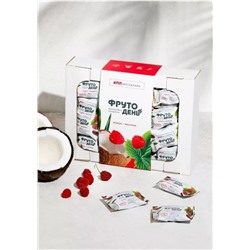 Финиковые конфеты без сахара / Кокос-малина / Фрутодень / 450 г / Сибирский кедр