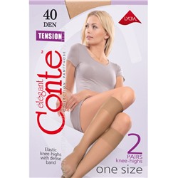 Гольфы женские Tension 40 Conte Дроп 2 пары