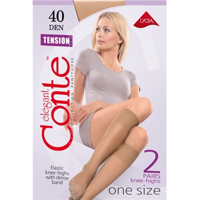 Гольфы женские Tension 40 Conte Дроп 2 пары