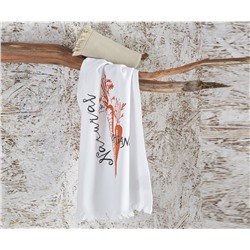 Махровые Кухонные Полотенца с Вышивкой 45x65 см 2 шт/уп Carrot Çay Havlusu 45x65cm - EcoCotton