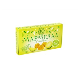 Мармелад желейно-фруктовый "С лаймом" на пектине 0,19 кг картон (5 мес)
