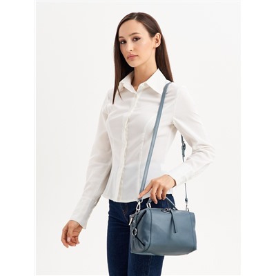 JS-1552-70 голубая сумка женская (кожа) Jane's Story