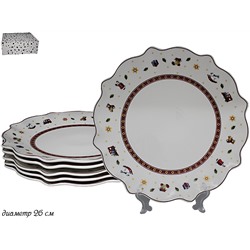 105-608 Игрушки Тарелка из фарфора в под/упак