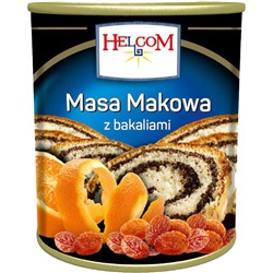 Начинка маковая с сухофруктами HELCOM 850 гр 1/6