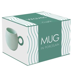 Кружка Waves, 350 мл, бирюзовая