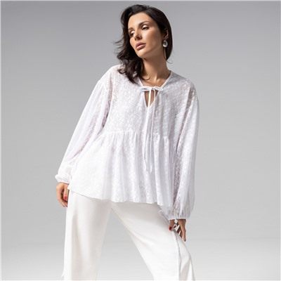 Блуза из кружева на подкладе, Секретный ингредиент (snow queen)