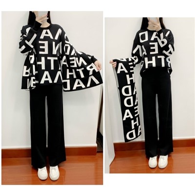 Butterfly Костюм женский брючный с шарфом   230419410