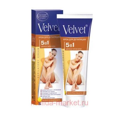 Compliment Velvet Крем для депиляции 5 в 1 для всех типов кожи 100 мл
