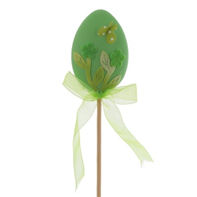 GAEM Изделие декоративное (вставка) "Яйцо пасхальное" (4*1,5*6) (блок 12 шт), L4,5 W2,5 H24,5 см, 2в.