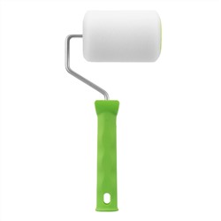 Валик "Поролон" с ручкой, 100 мм, D 48 мм, D ручки 6 мм Сибртех