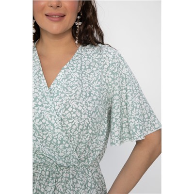 Платье Саванна (зеленое) П10559