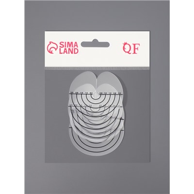 Разделители прядей для наращивания волос, набор - 5 шт.