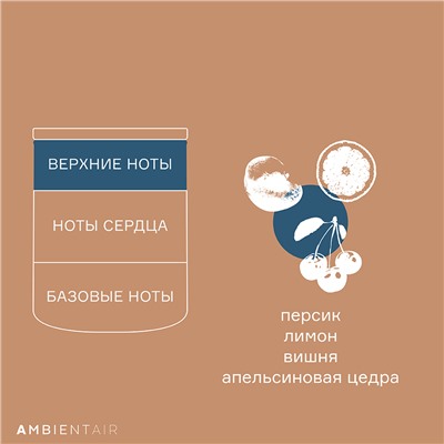 Свеча ароматическая Gifting, Bisquit&Berries, 40 ч