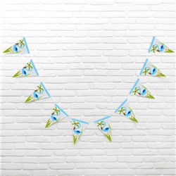 Гирлянда «Фламинго», 2,5 м, цвет голубой