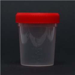 Контейнер стерильный, в индивидуальной упаковке, 120 мл