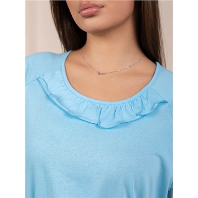 Женская сорочка мод.2163 / Голубой