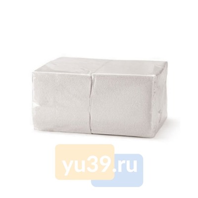 Бумажные салфетки 24 x 24 см., 250 шт., 2 сл., белые