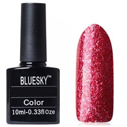 Bluesky Гель-лак" Серия Глиттер" BJ 10 бордовый