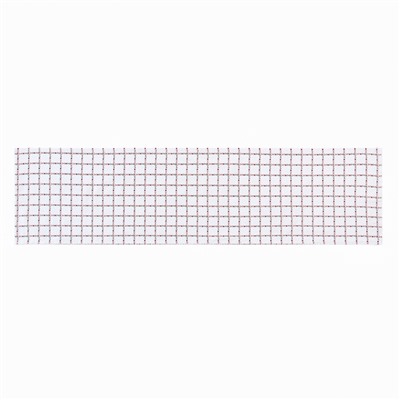 Дорожка на стол Этель Flower Cage 40×149 см, 100% хлопок, рогожка 186 г/м², белая