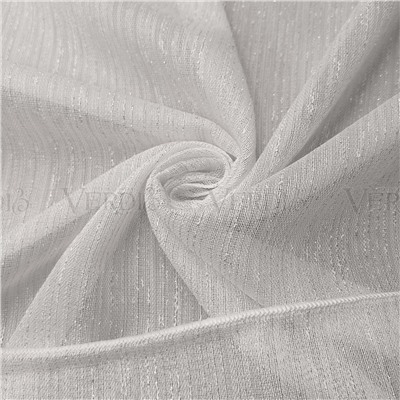 Тюль бамбук дождик с люрексом