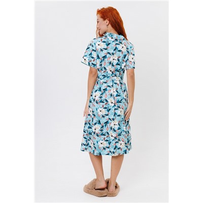 Женский халат 2128/2 / Голубой