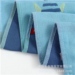 Zhiyang's new Avi bamboo cotton happy fish gauze noodle napkin soft, breathable water absorption, wipe the facial towel price wholesale