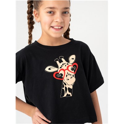 Пижама "Жираф" детская девочка с брюками