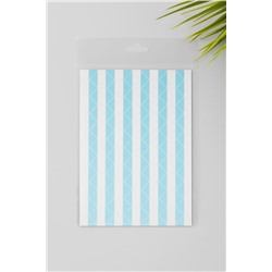 Наклейки-уголки "Classic", blue-white