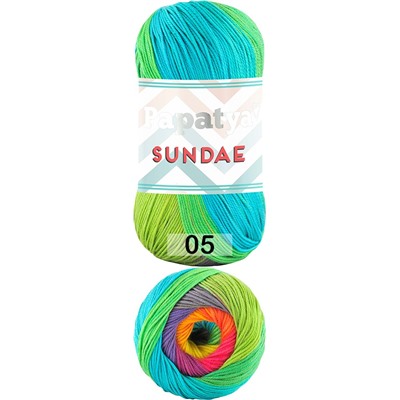 Пряжа Kamgarn Sundae Papatya
