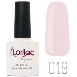 Гель лак Lorilac Professional № 19 10 ml