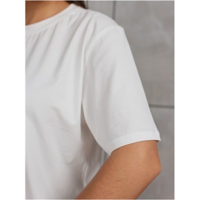 Футболка "Люкс" Экрю женская