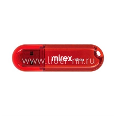 USB Flash 4GB Mirex CANDY RED