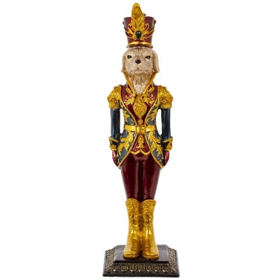 GAEM Фигурка декоративная "Солдатик-собака", L9 W9 H32 см