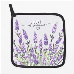 Прихватка "Lavender" 19х19 саржа,100% хлопок,ватин 250г/м2
