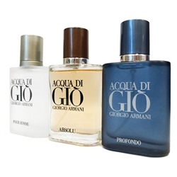 Парфюмированный набор Giorgio Armani Aqua Di Gio 3х30 ml