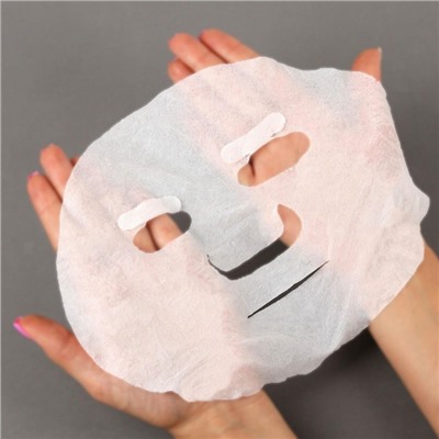 Набор косметических масок для лица, в таблетках, 10 шт., белый