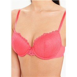 3 Pack Leaf Lace T-Shirt Bras