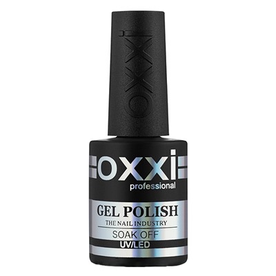 Верхнее покрытие OXXI Gel Polish Soak Off Rubber Top 10 ml