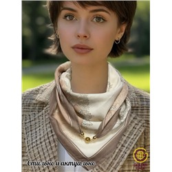 Платок на шею с украшением Артикул 2455/19