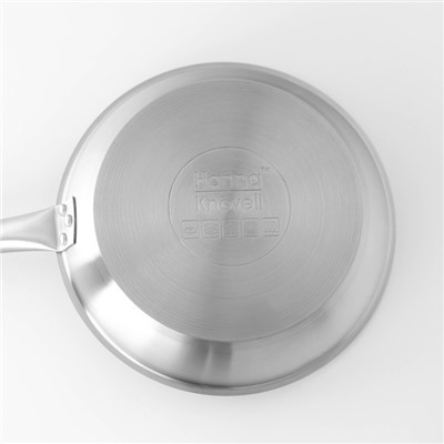 Сковорода Hanna Knövell, d=26 см, h=5 см, толщина стенки 0.6 мм, длина ручки 25 см, индукция, нержавеющая сталь