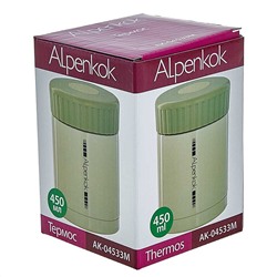 Термос пищевой 450 мл ALPENKOK AK-04533M