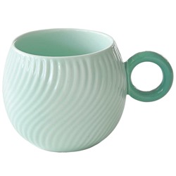 Кружка Waves, 350 мл, бирюзовая