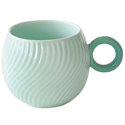 Кружка Waves, 350 мл, бирюзовая