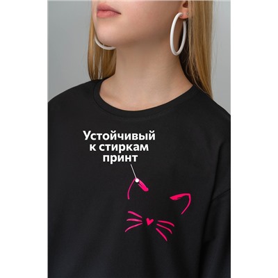Футболка оверсайз для девочки Happyfox