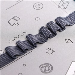 Пенал 3 секции, вкладка внутри, 140 х 210 х 40 мм, тканевый, Calligrata TOP Block "Кот панда"